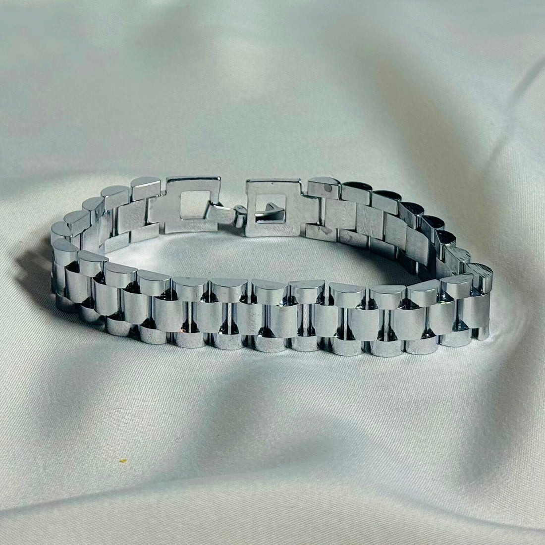 10.5mm Silver Jubilee Chain Bracelet
