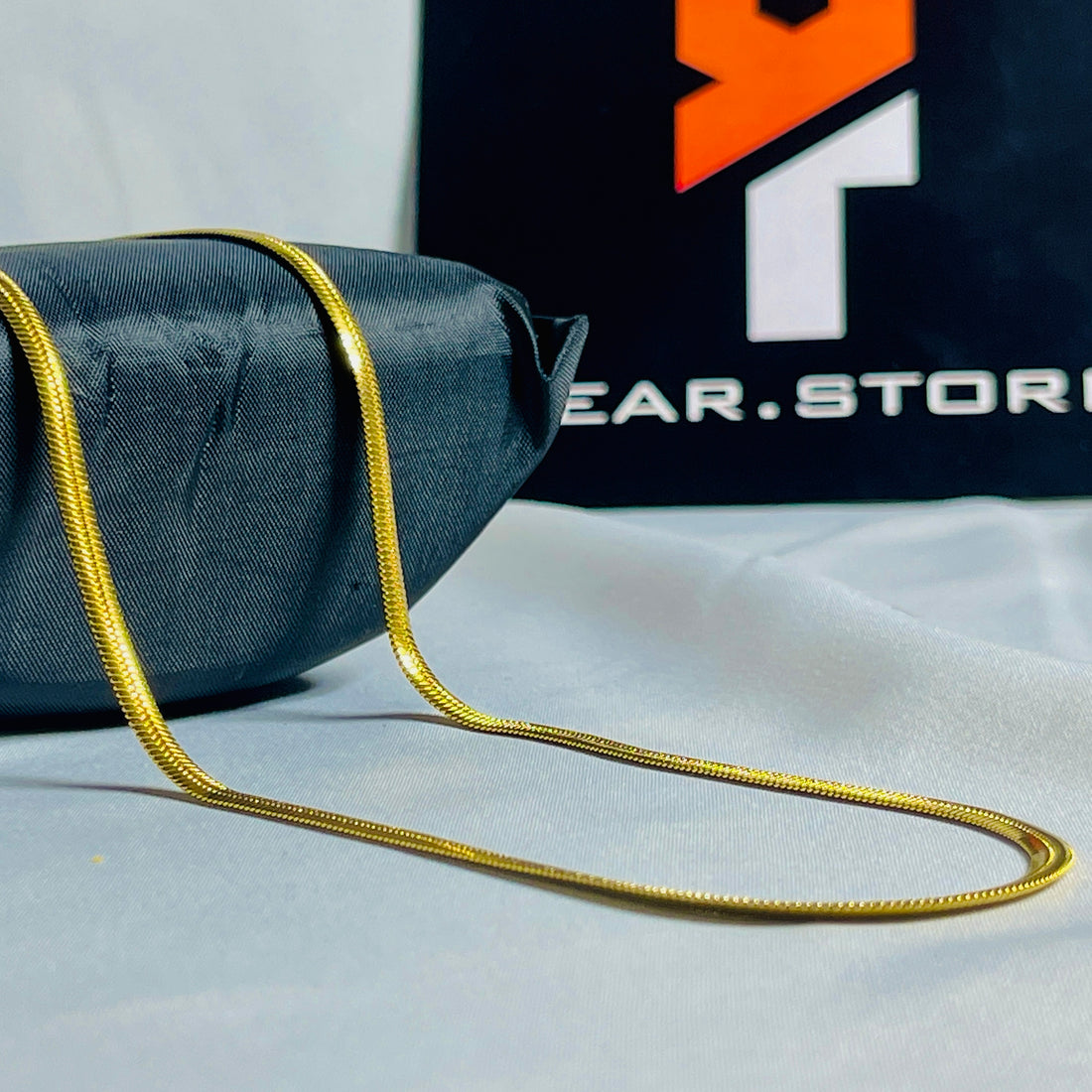 4.5mm Golden Flex Snake Chain